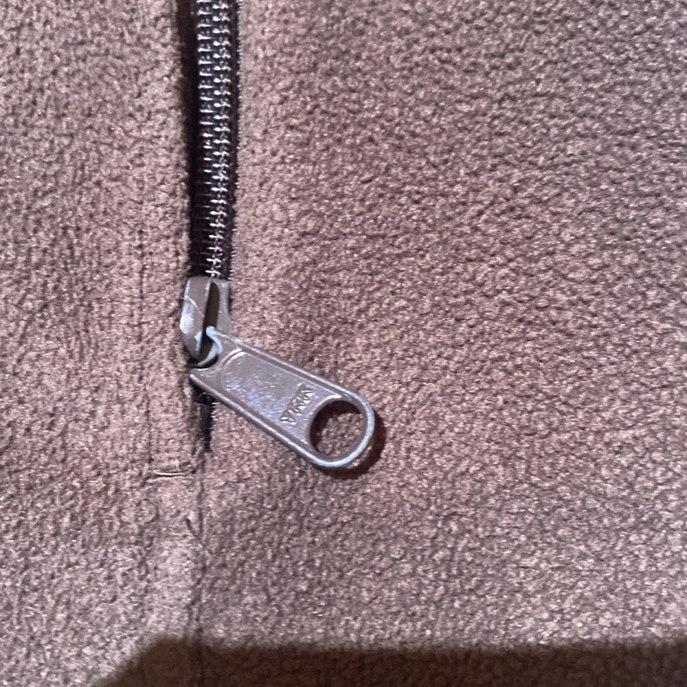 Columbia Brown zip up fleece jacket - Picture 8 of 10
